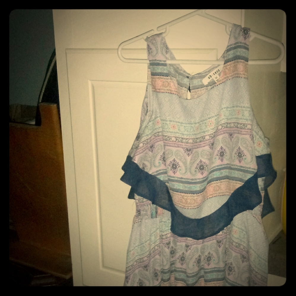 Girl's Size M, bandeaus style dress.